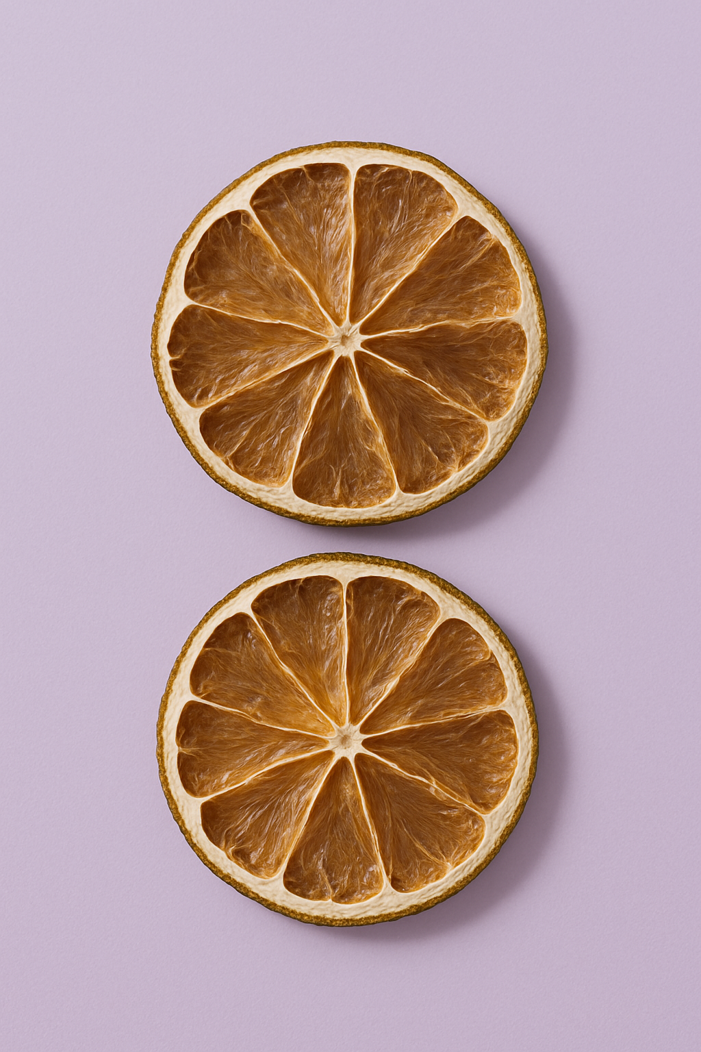 Dried Lemon Garnish